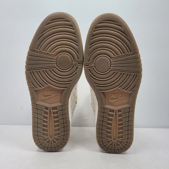 Nike Dunk Sky Hi Hidden Wedge Women's Cream Sneakers 543258-100 US Size 9 - Picture 8 of 9